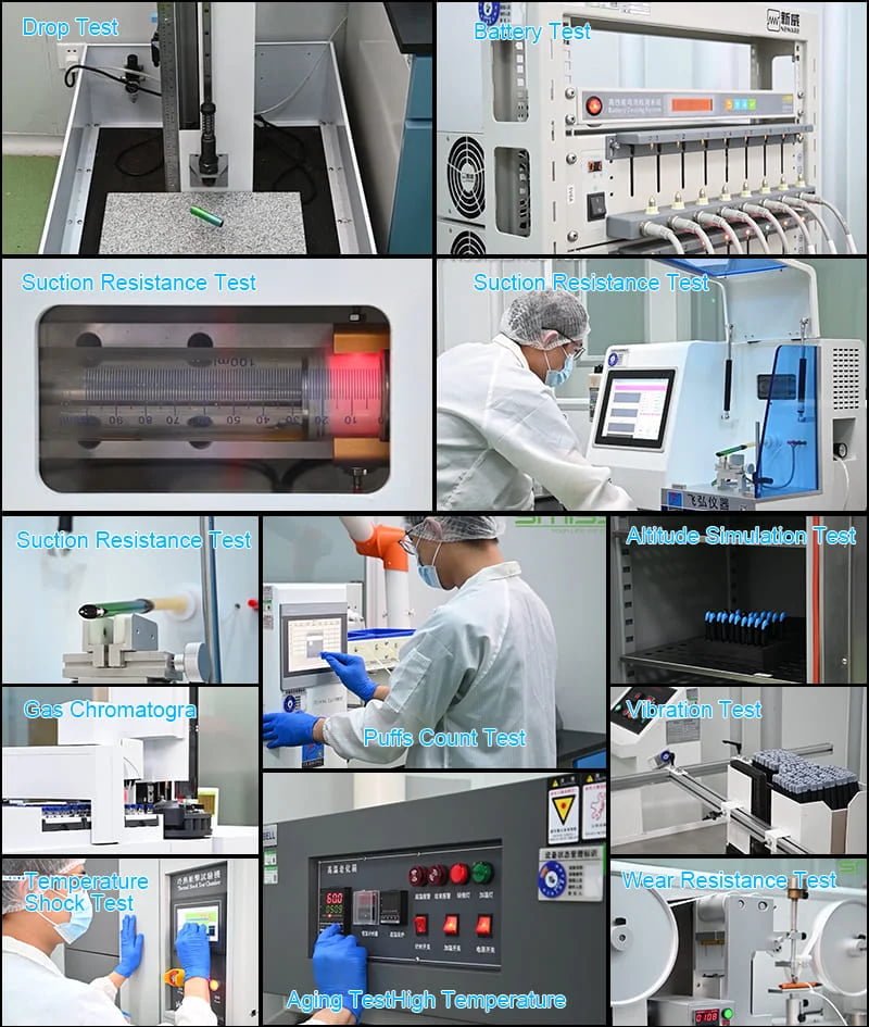 Quality control testing facility