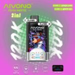Aivono AVN Mate 2in1 Flavor 120K Puffs Disposable Vape