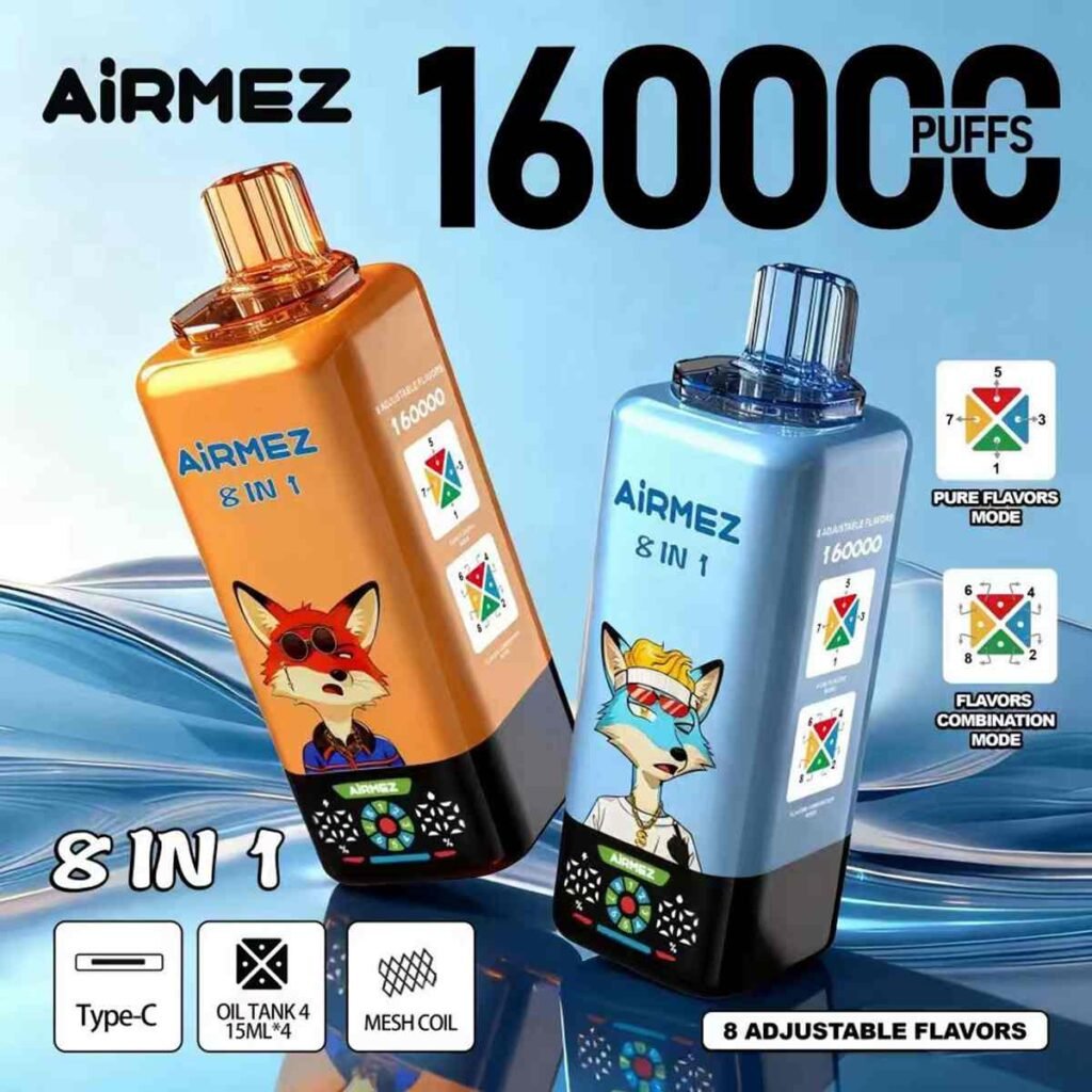 Airmez Fox 8-In-1 160K Puffs EU Warehouse