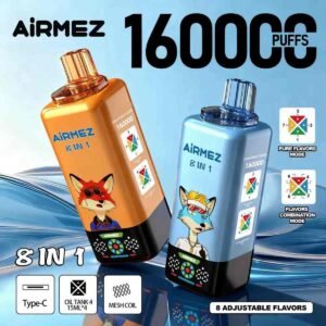 Airmez Fox 8-In-1 160K Puffs EU Warehouse