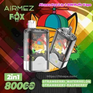 Airmez Fox 2-In-1 80K Puffs EU Warehouse
