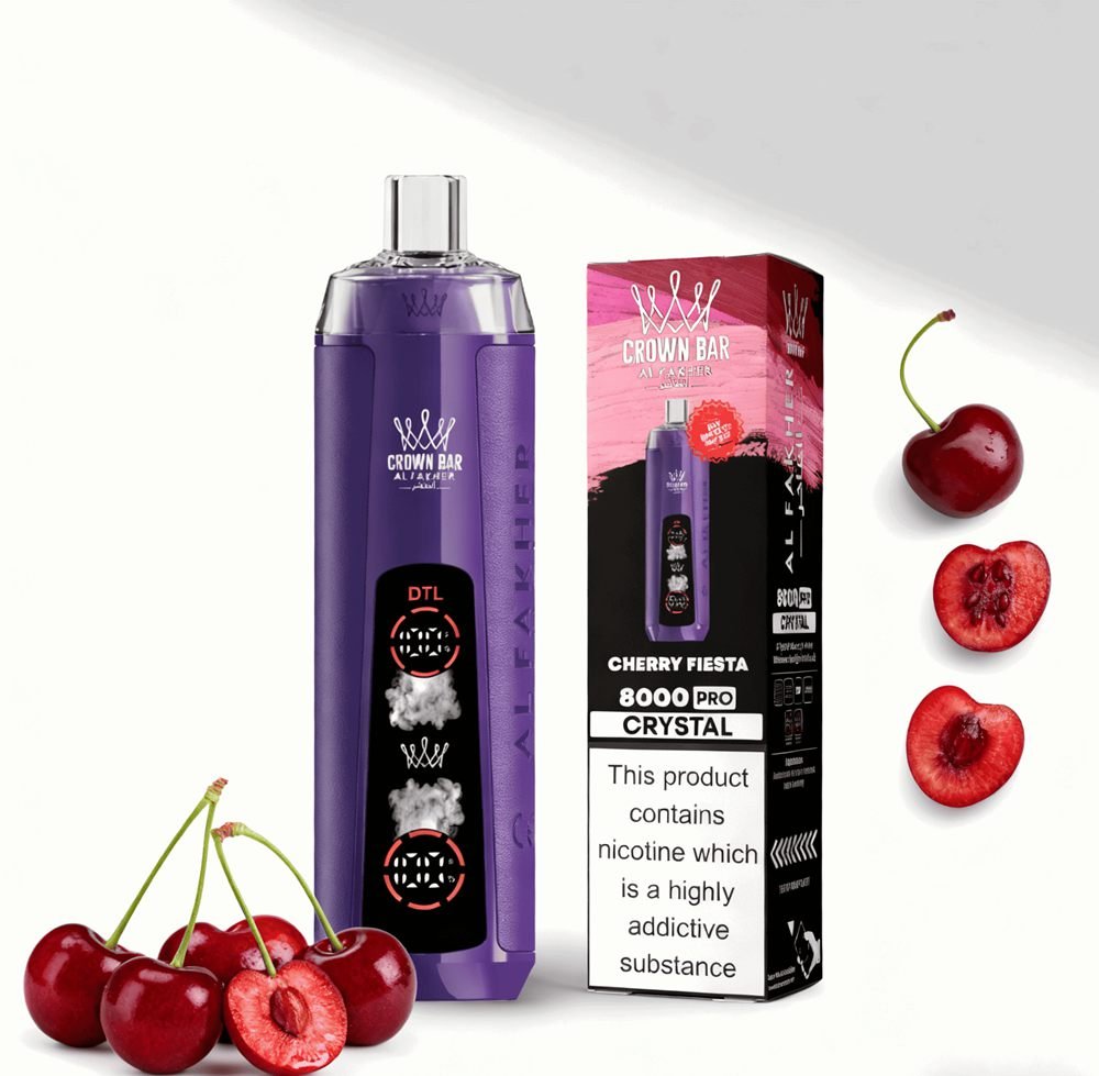 Al Fakher Crystal 8000 Puffs EU Warehouse