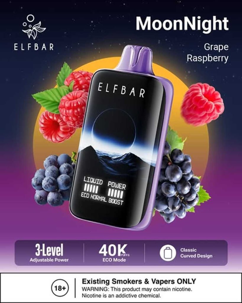 Elfbar Moonnight 40K Puffs Eu Warehouse