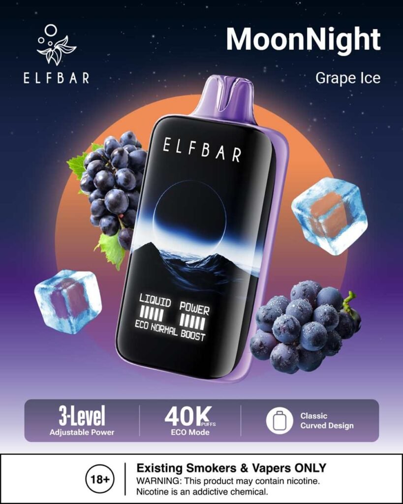 Eu Warehouse ELFBAR Moonnight 40K Puffs
