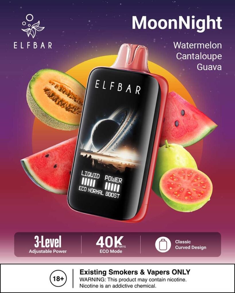 Eu Warehouse ELFBAR Moonnight 40K Puffs