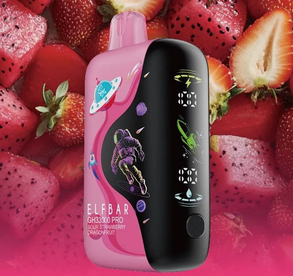 Eu Warehouse Elfbar GH Pro 33000 Puffs Disposable Vapes