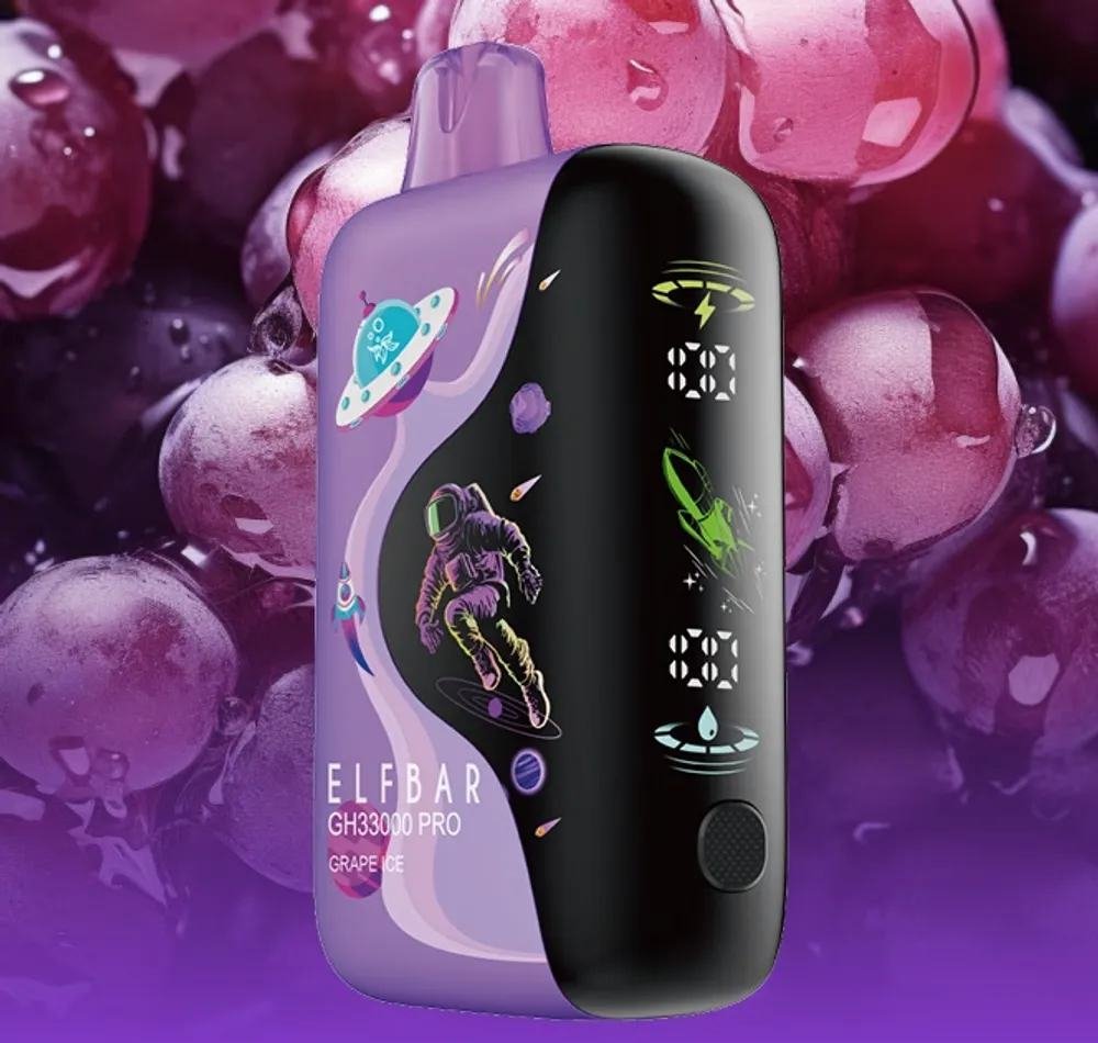 Eu Warehouse Elfbar GH Pro 33000 Puffs Disposable Vapes