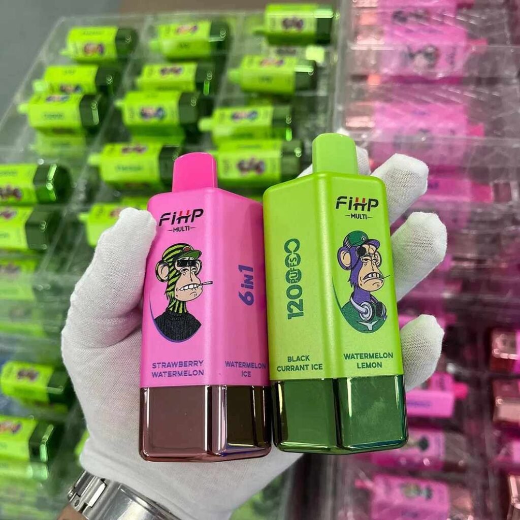 6in1 Flavors Fihp 120K Puffs Disposable Vape EU Warehouse