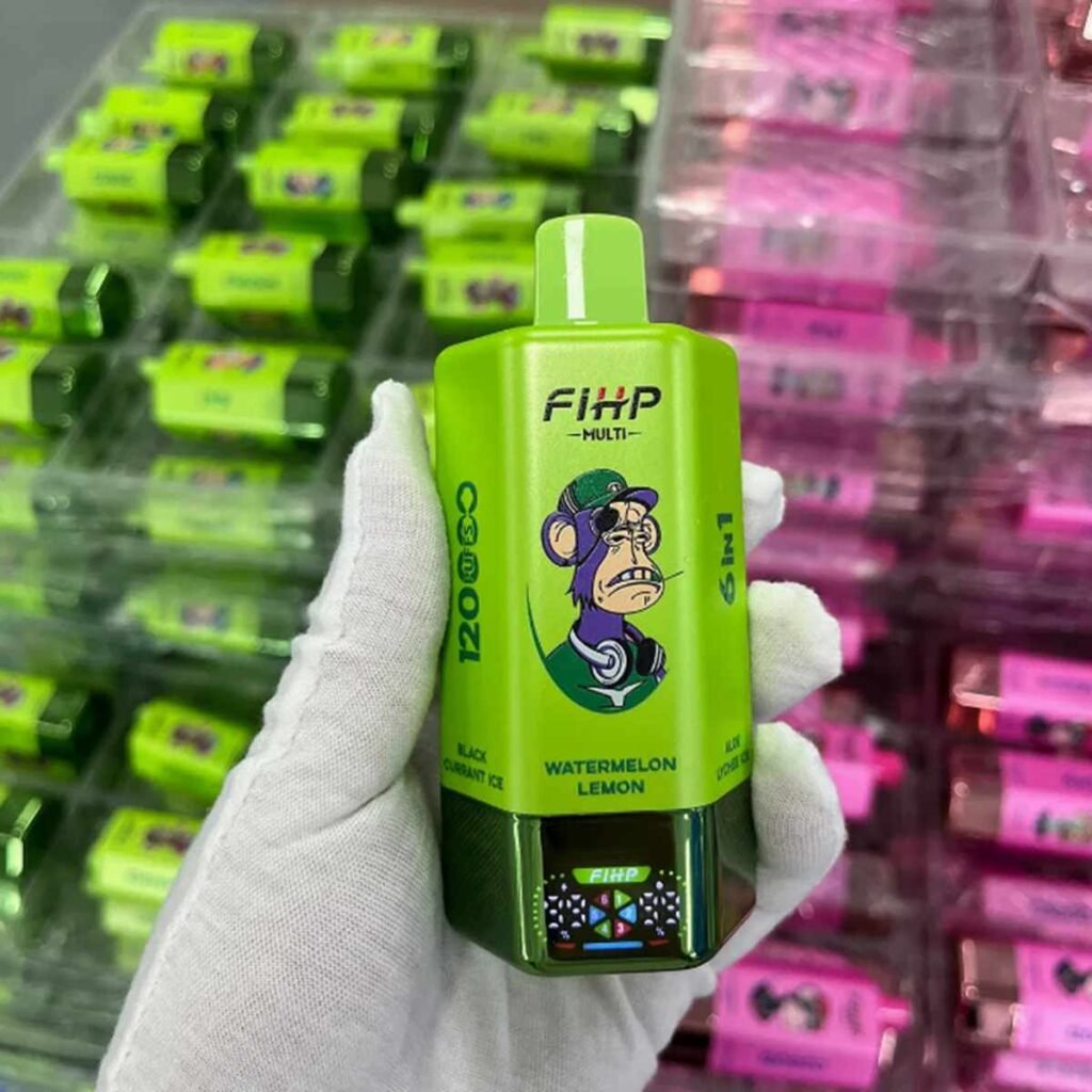 6in1 Flavors Fihp 120K Puffs Disposable Vape EU Warehouse