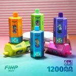 6in1 Flavors Fihp 120K Puffs Disposable Vape EU Warehouse