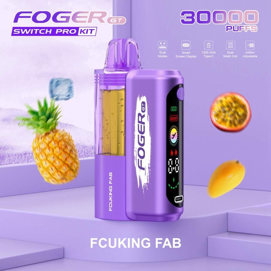 Foger GT 30K Puffs Switch Pro Kit Disposable Vape