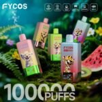 EU Warehouse 4in1 Flavors Fycos 100K Puffs Disposable Vape
