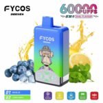 Dual Flavors Fycos 60K Puffs Disposable Vape EU Warehouse