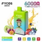 Dual Flavors Fycos 60K Puffs Disposable Vape EU Warehouse