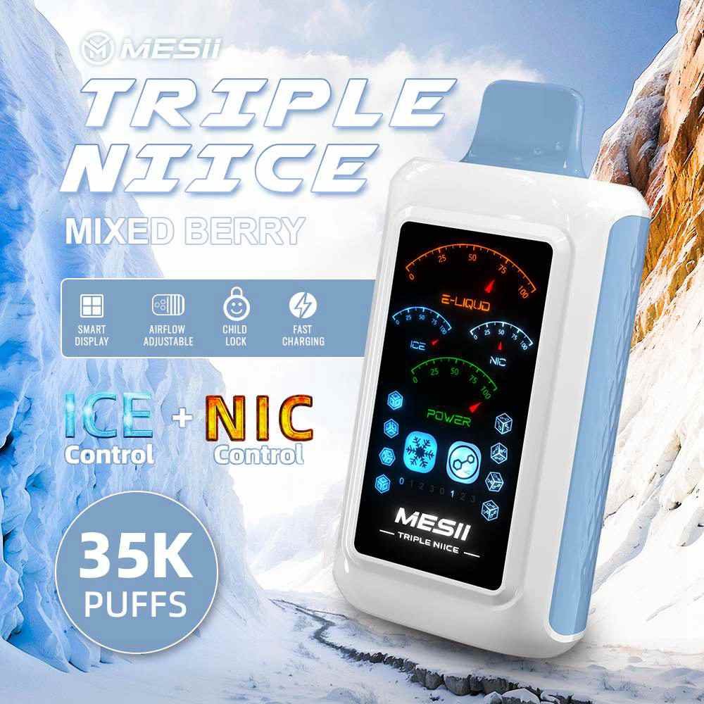 Wholesale Mesii Niice Triple 35K Puffs Vapes