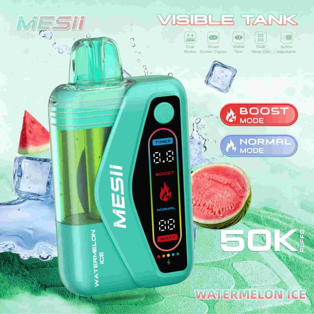 Mesii Visible Tank 50000 Puffs Eu Warehouse