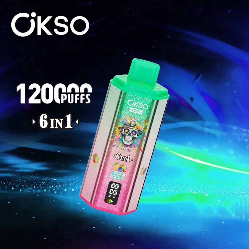 Okso 6in1 Flavors 120K Puffs Disposable Vape