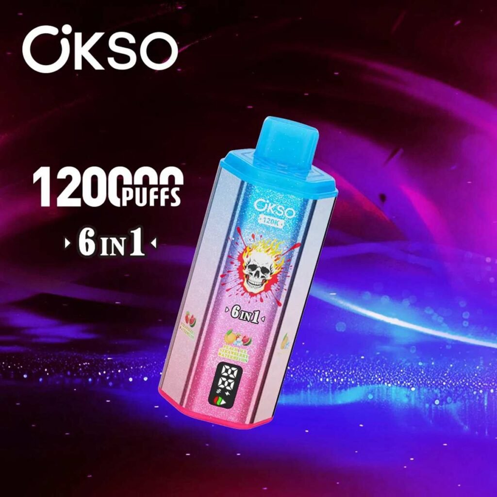 Okso 6in1 Flavors 120K Puffs Disposable Vape