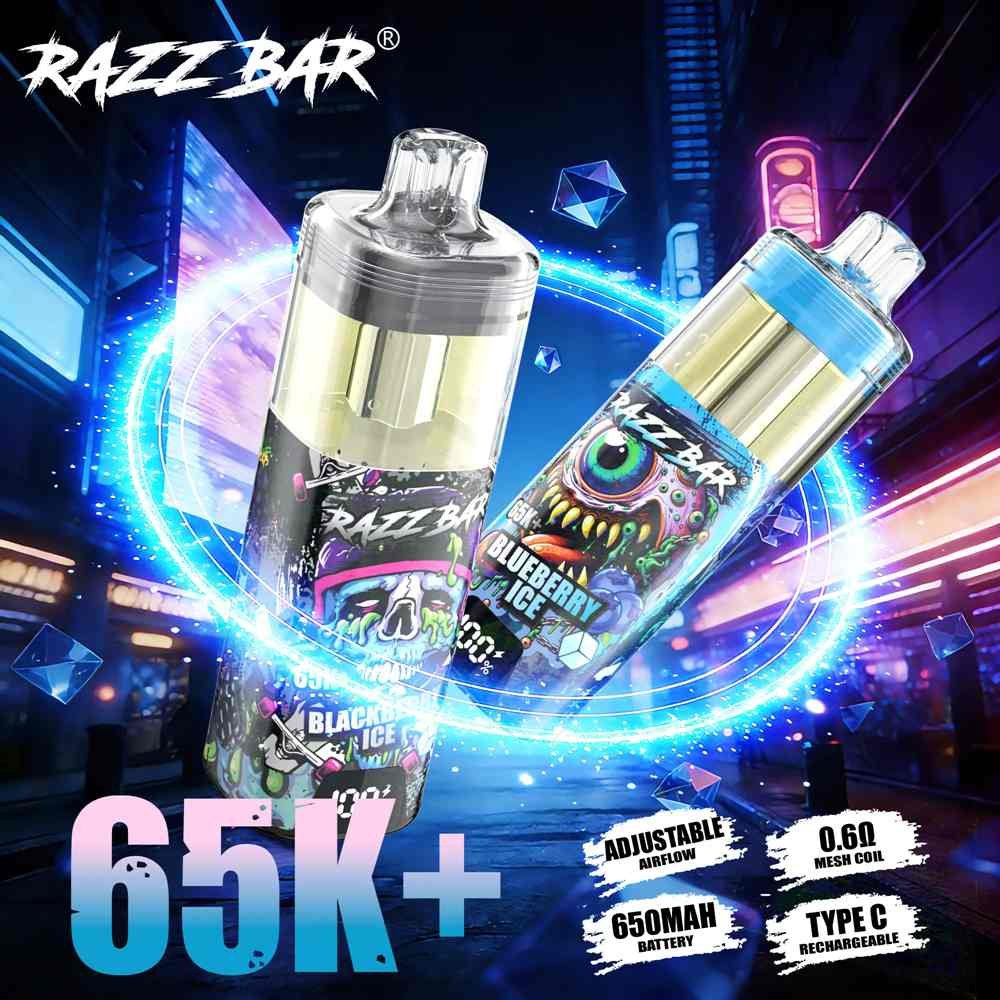 Razzbar 65K+ Puffs Disposable Vape EU Warehouse