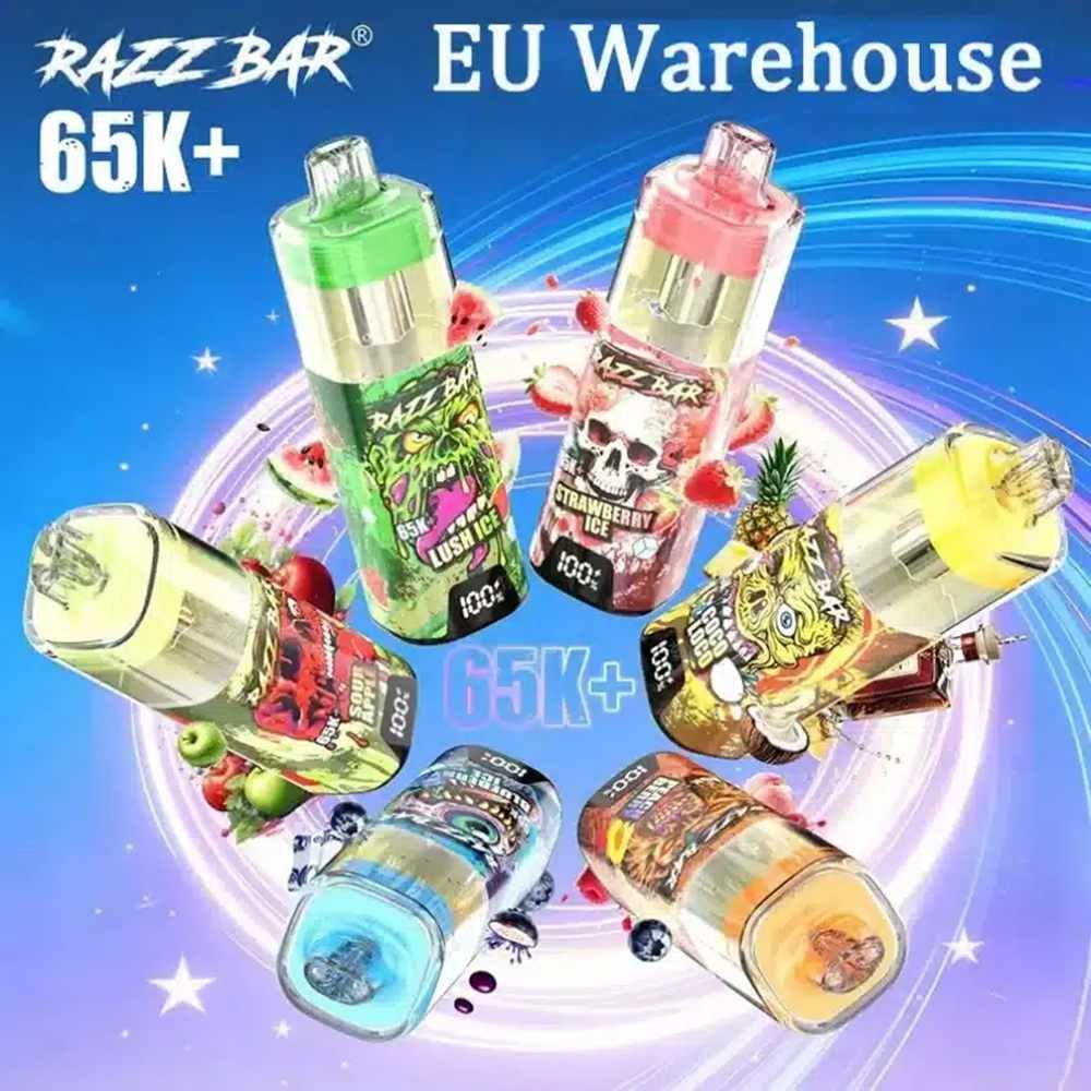 Razzbar 65K+ Puffs Disposable Vape EU Warehouse