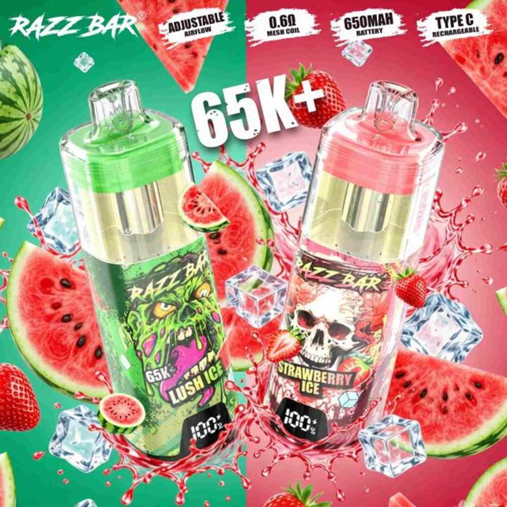 Razzbar 65K+ Puffs Disposable Vape EU Warehouse