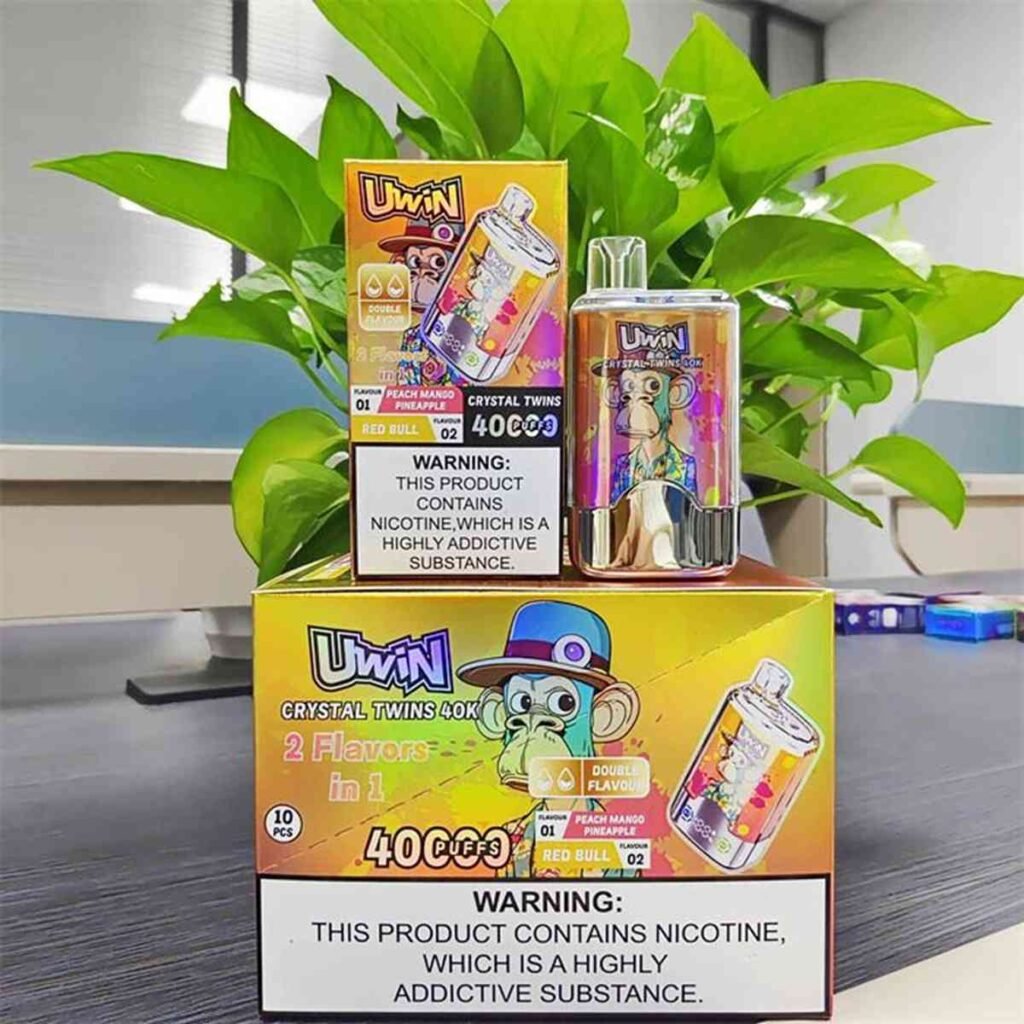 Uwin Crystal Twins 40K Puffs Disposable Vape EU Warehouse