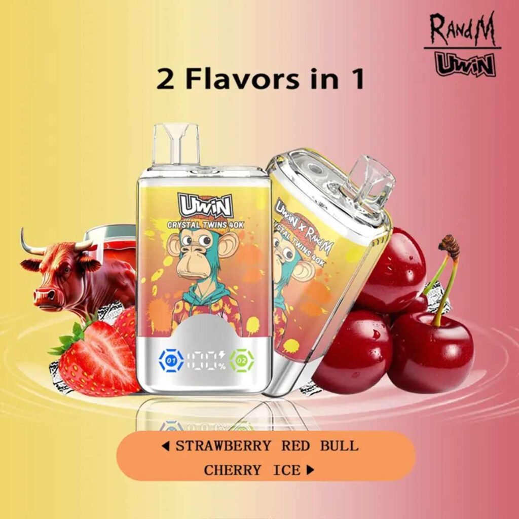 Uwin Crystal Twins 40K Puffs Disposable Vape EU Warehouse