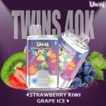 Uwin Crystal Twins 40K Puffs Disposable Vape EU Warehouse