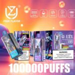 EU Warehouse 4in1 Flavors UZY 100K Puffs Disposable Vape