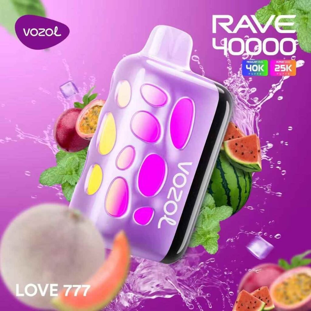 Vozol Rave 40000 Puffs 5% EU Warehouse