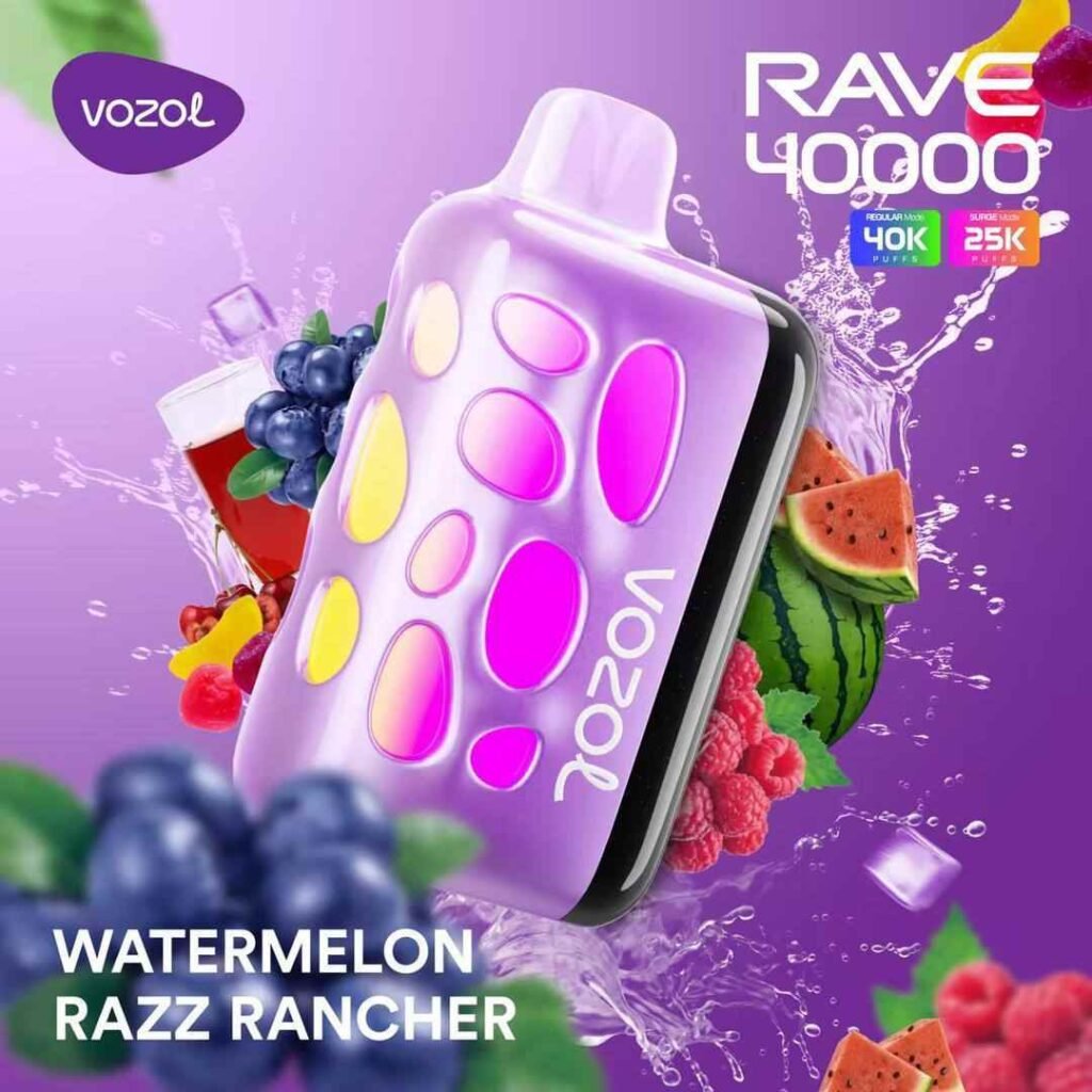 Eu Stock Vozol Rave 40000 Puffs Disposable Vapes