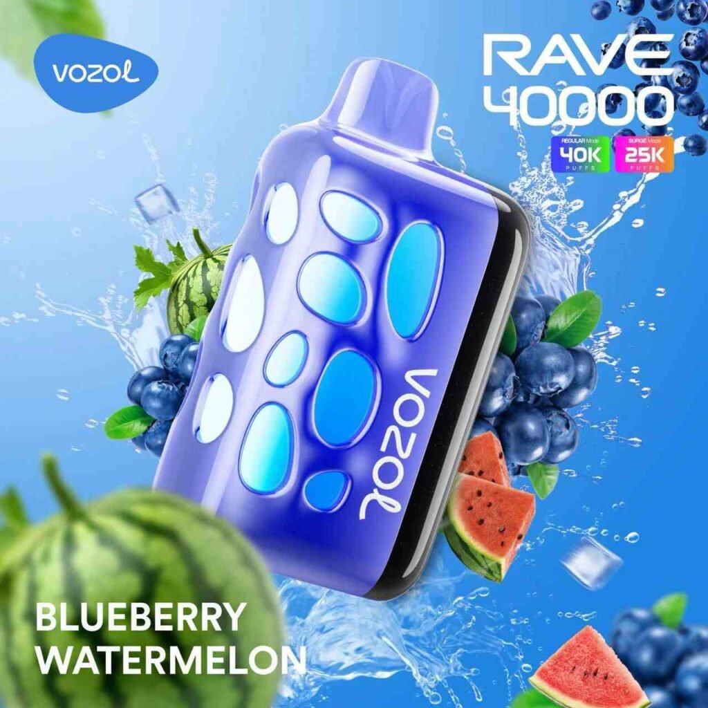 Vozol Rave 40000 Puffs 5% EU Warehouse