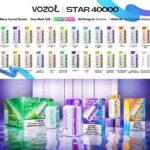 Eu Warehouse Vozol Star 40000 Puffs Disposable Vapes