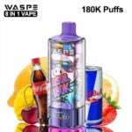 EU Warehouse 8in1 Flavor Waspe 180K Puffs Disposable Vape