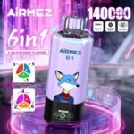 Airmez Fox 6-In-1 140K Puffs EU Warehouse