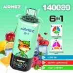 Airmez Fox 6-In-1 140K Puffs EU Warehouse