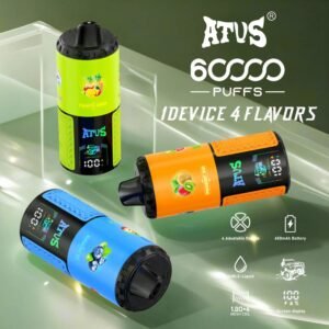 Warship Atvs 60K Puffs 4in1 Flavors Disposable Vape