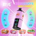 Warship Atvs 60K Puffs 4in1 Flavors Disposable Vape