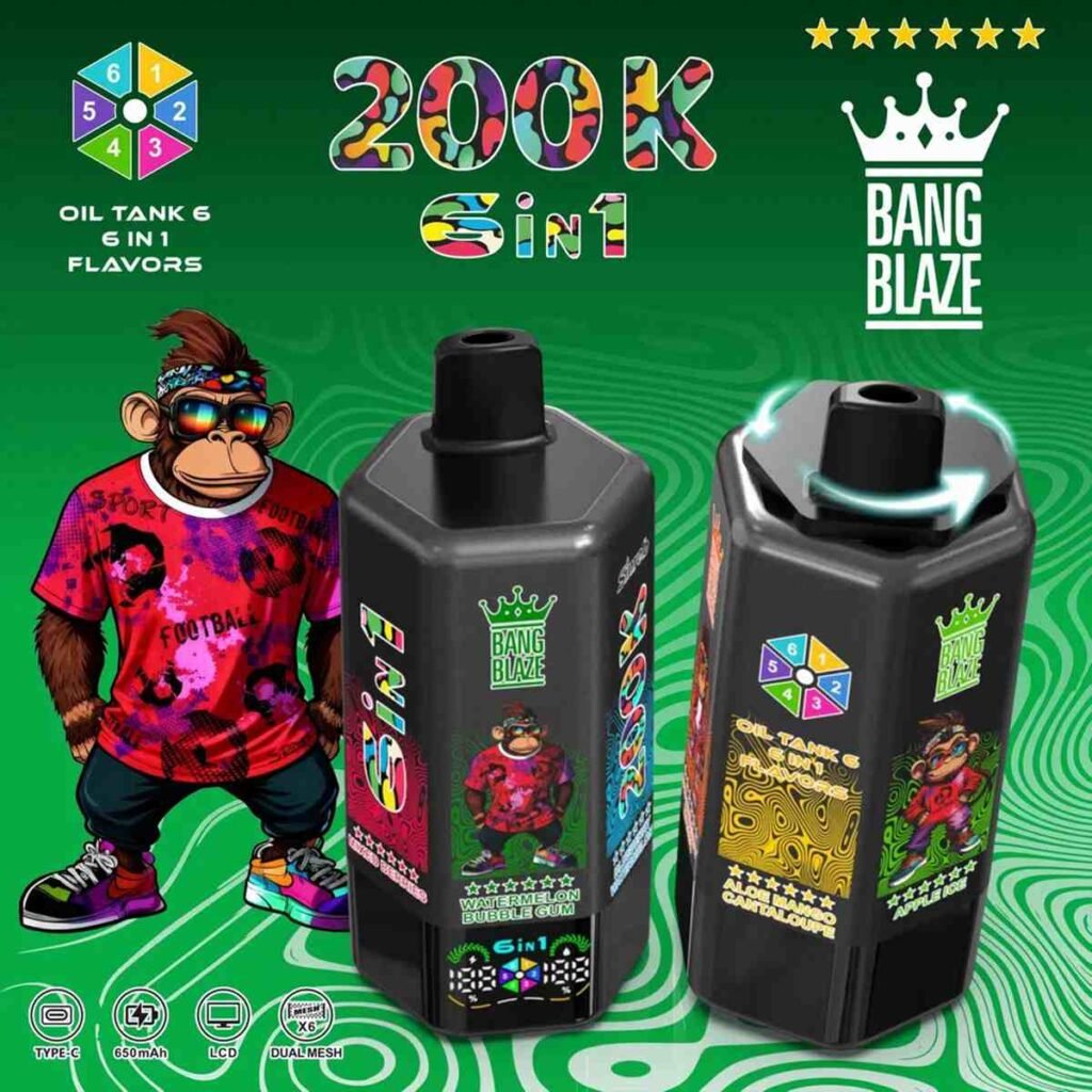 Bang Blaze 200K Puffs 6-in-1 Eu Warehouse