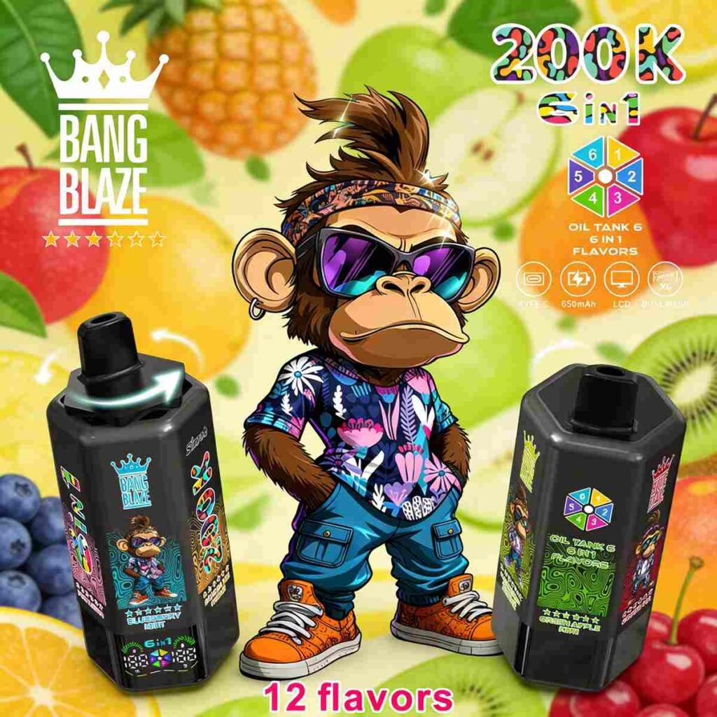 Bang Blaze 200K Puffs 6-in-1 Eu Warehouse