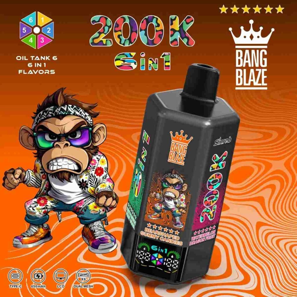 Bang Blaze 200K Puffs 6-in-1 Eu Warehouse
