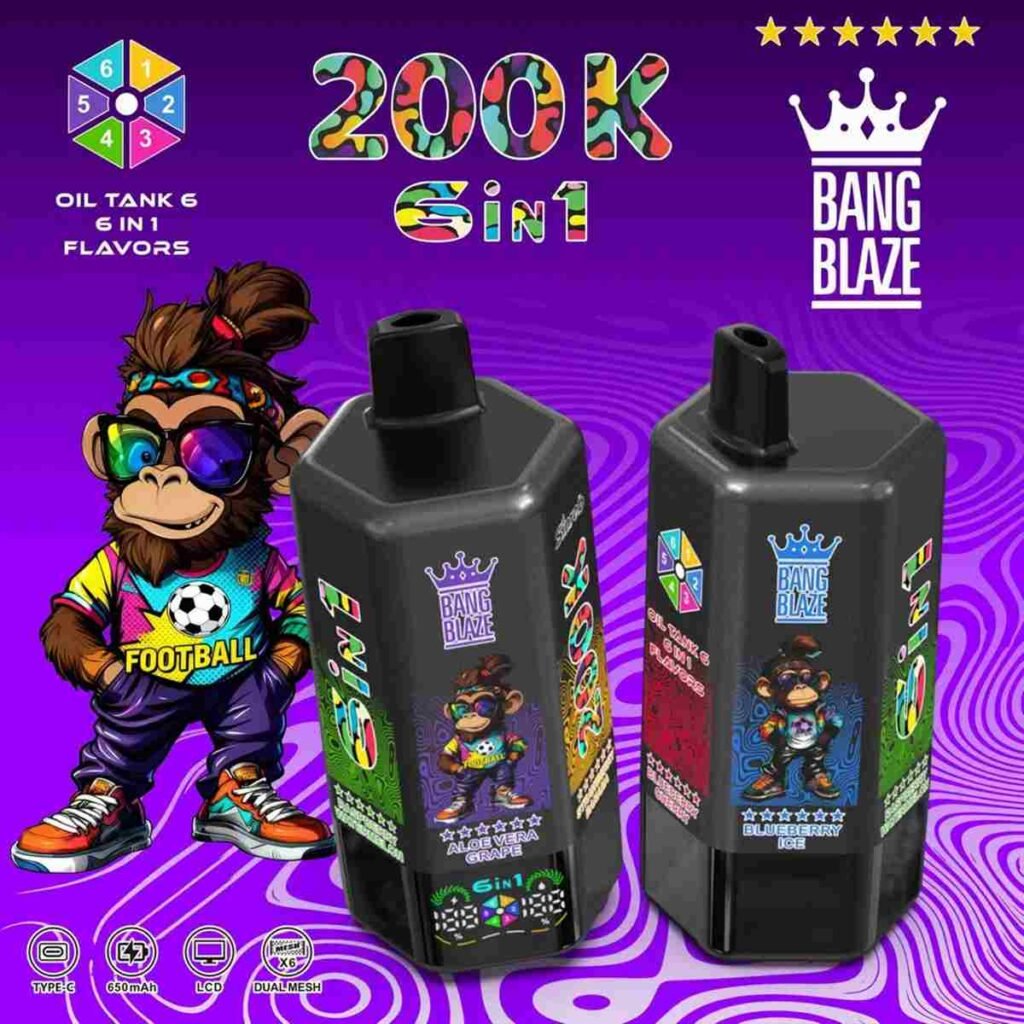 Bang Blaze 200K Puffs 6-in-1 Eu Warehouse