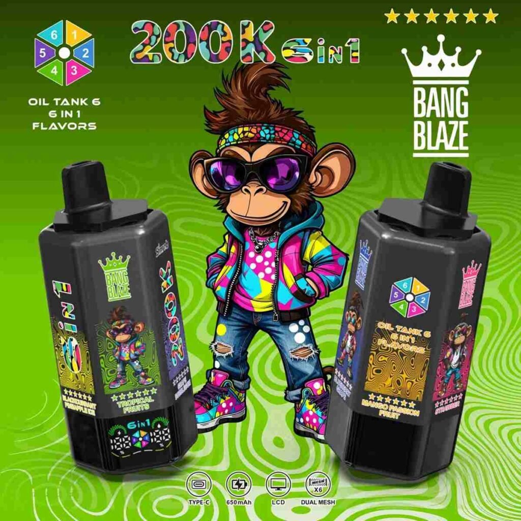 Bang Blaze 200K Puffs 6-in-1 Eu Warehouse