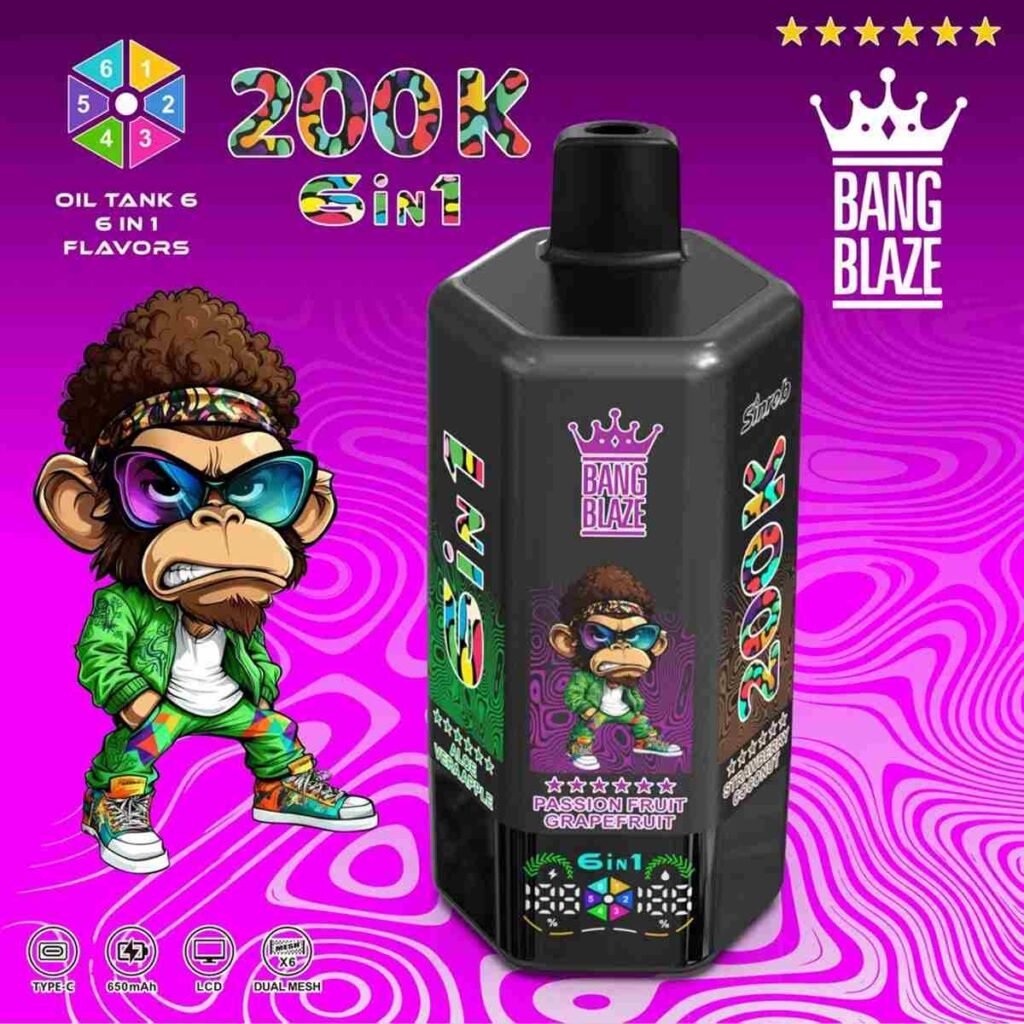 Bang Blaze 200K Puffs 6-in-1 Eu Warehouse