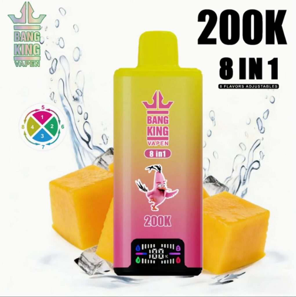 Bang king 200K Puffs 8-In-1 Eu Warehouse