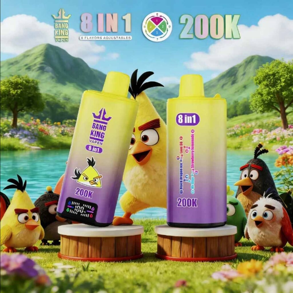 Bang king 200K Puffs 8-In-1 Eu Warehouse