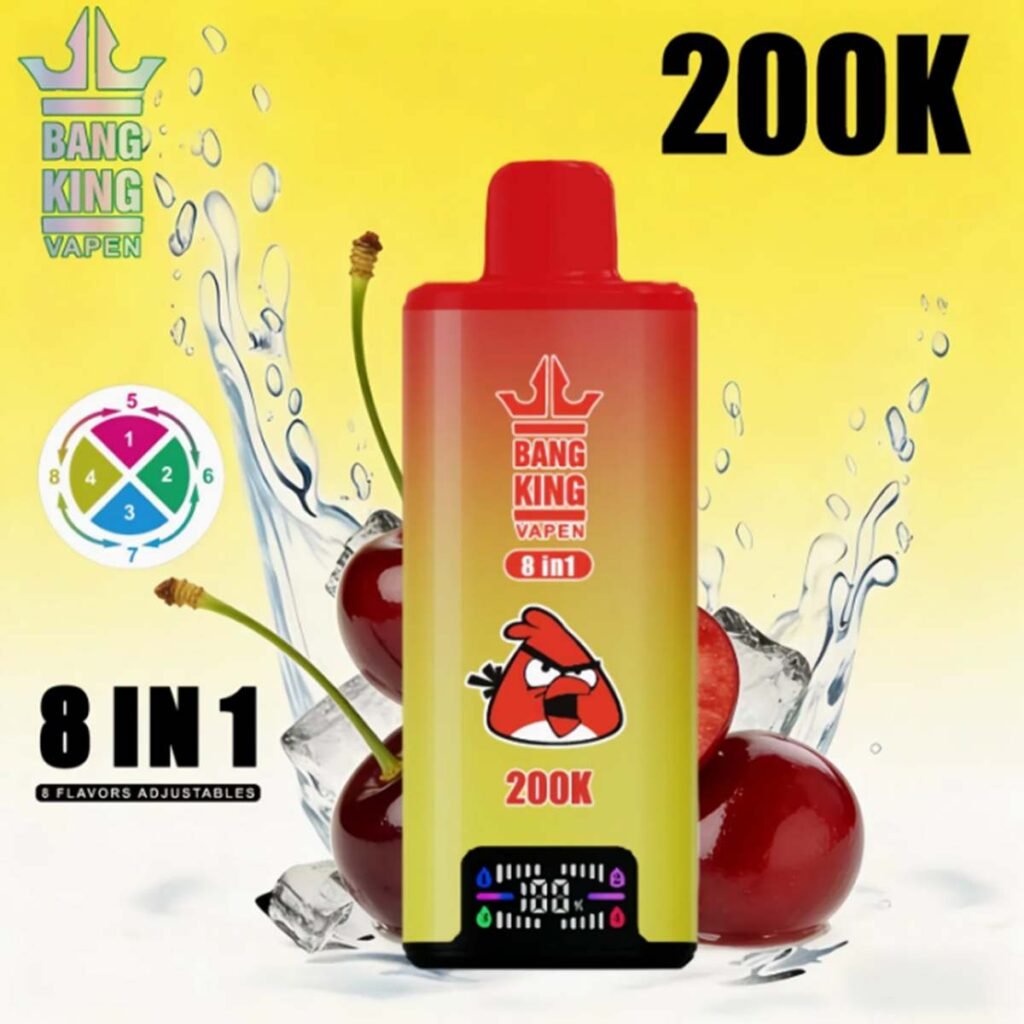 Bang king 200K Puffs 8-In-1 Eu Warehouse