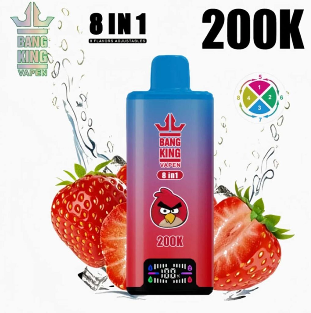 Bang king 200K Puffs 8-In-1 Eu Warehouse
