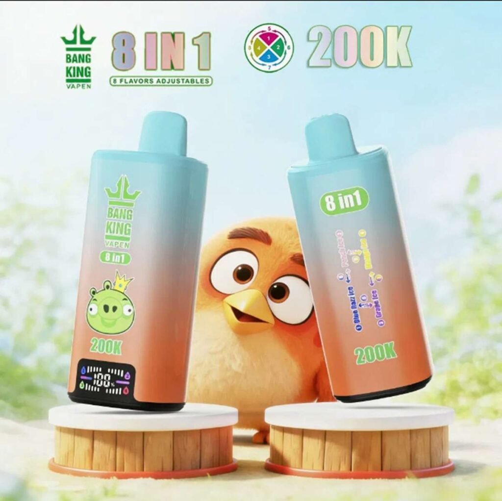 Bang king 200K Puffs 8-In-1 Eu Warehouse