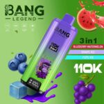 Bang Legend 110K Puffs 3-In-1 Eu Warehouse